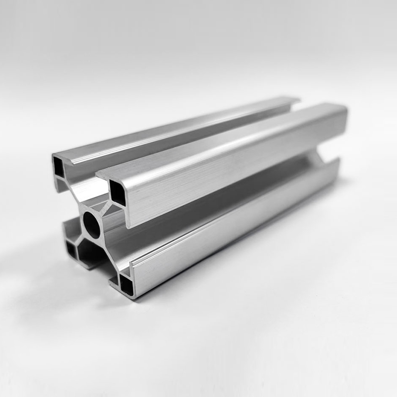 Próifíl Alúmanam Tionscail HS-8-3030LA 3030 sraith Easbhrúite Frámaithe Dleachta Caighdeánach Anodized T-Slot